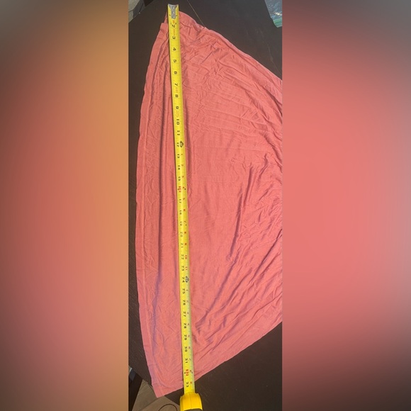 Dusty rose top /beach cover up - Picture 7 of 9